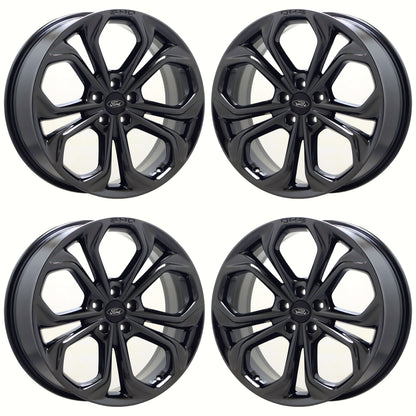 20" Ford Taurus Black Chrome wheels rims Factory OEM set 3926B