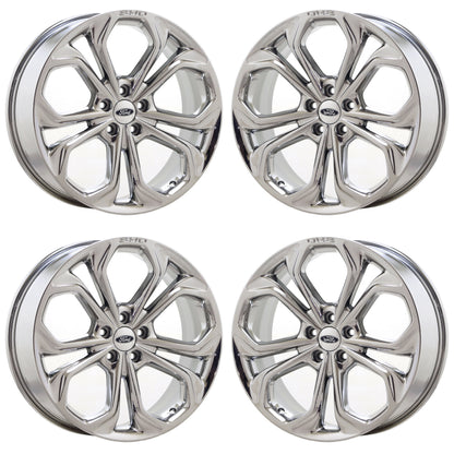 20" Ford Taurus Bright Chrome wheels rims Factory OEM set 3926B