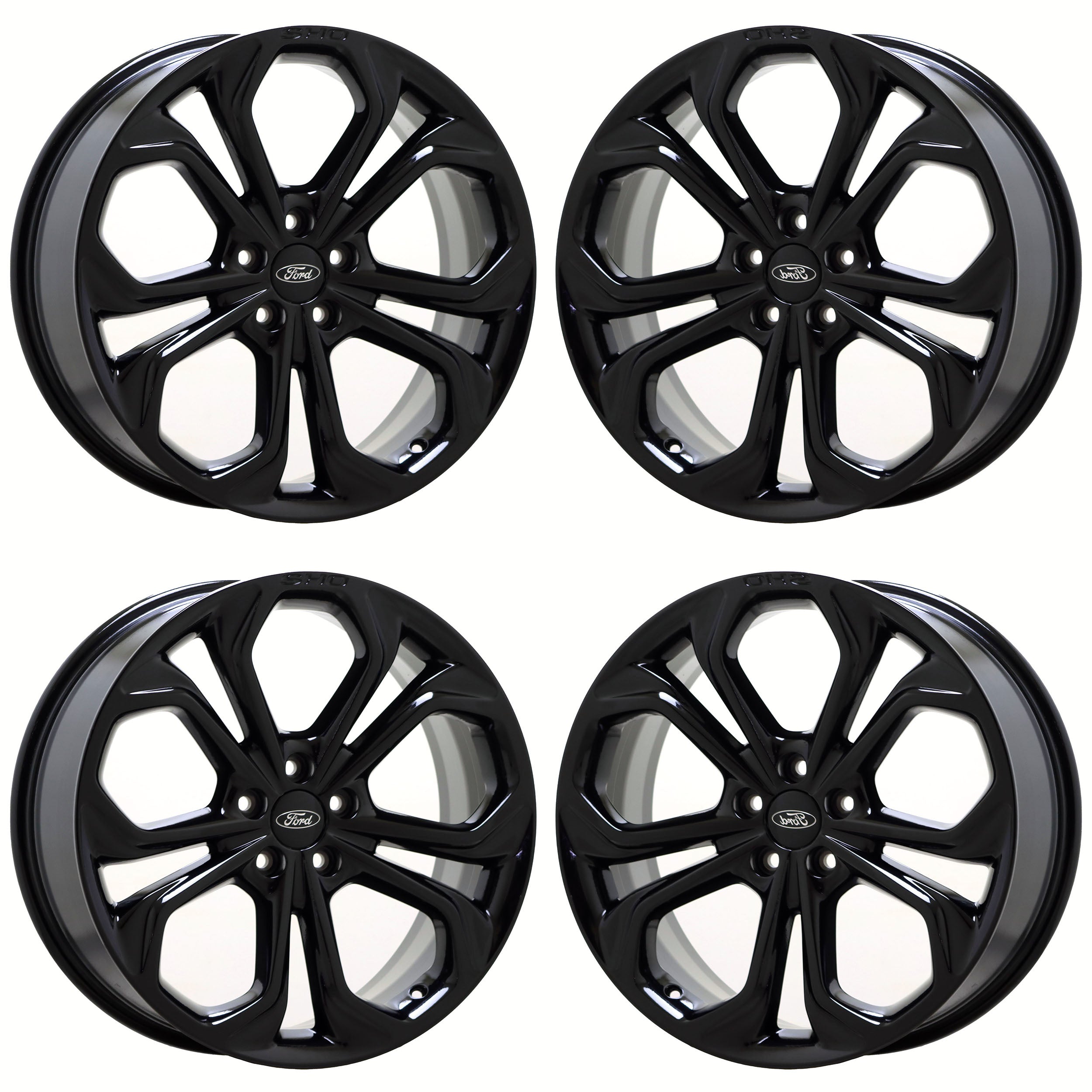 20" Ford Taurus Gloss Black wheels rims Factory OEM set 3926B