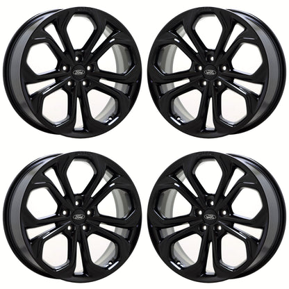 20" Ford Taurus Gloss Black wheels rims Factory OEM set 3926B