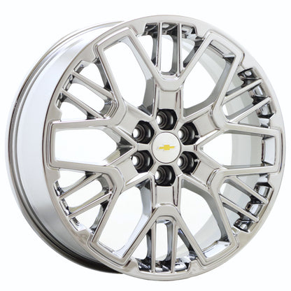 21" Chevrolet Blazer Bright Bright Chrome wheels rims Factory OEM set 14085