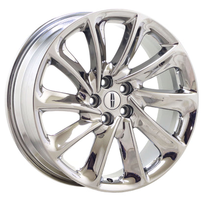 20" Lincoln Aviator Bright Chrome wheels rims Factory OEM set 10188 EXCHANGE