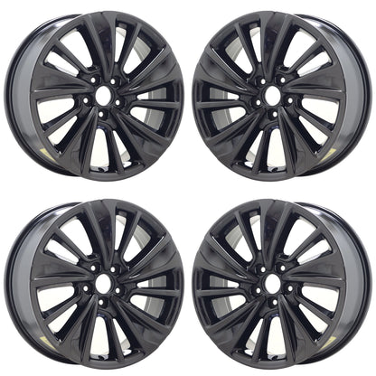 20" Acura MDX Black Chrome wheels rims Factory OEM set 71838 EXCHANGE