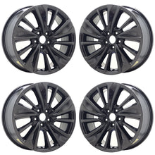 Load image into Gallery viewer, 20&quot; Acura MDX Black Chrome wheels rims Factory OEM set 71838
