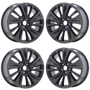 20" Acura MDX Black Chrome wheels rims Factory OEM set 71838 EXCHANGE