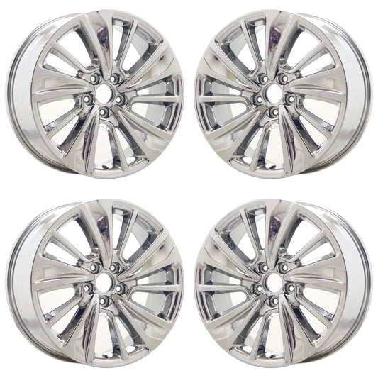 20" Acura MDX Bright Chrome wheels rims Factory OEM set 71838 EXCHANGE