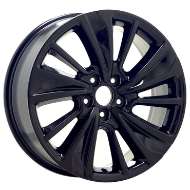 20" Acura MDX Gloss Black wheels rims Factory OEM set 71838