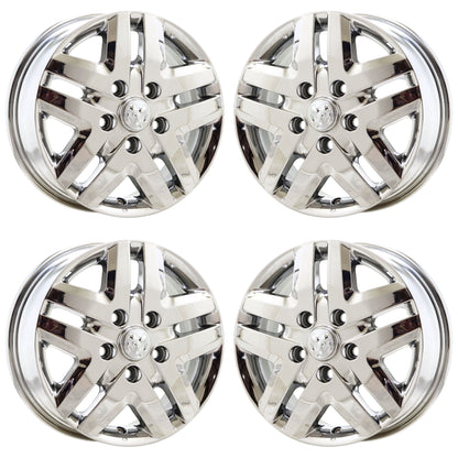 16" Dodge Ram Promaster Chrome wheels rims Factory OEM set 2533 EXCHANGE
