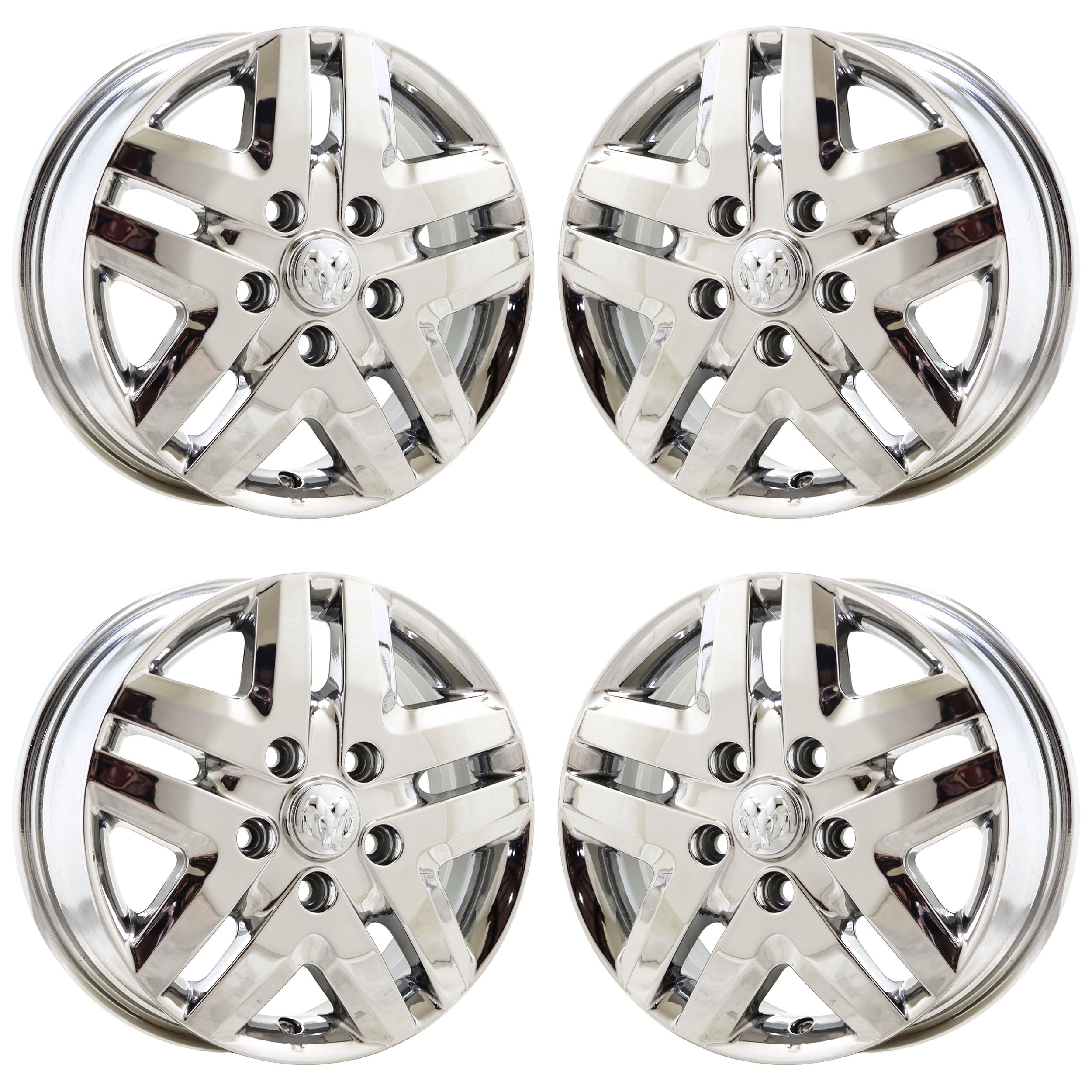 16" Dodge Ram Promaster Chrome wheels rims Factory OEM set 2533 EXCHANGE