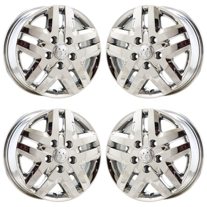 16" Dodge Ram Promaster Chrome wheels rims Factory OEM set 2533 EXCHANGE