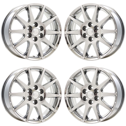 19" Buick Enclave Bright Chrome wheels rims Factory OEM set 4131 EXCHANGE