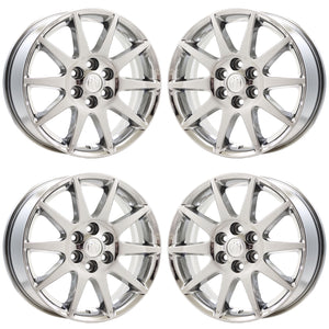 19" Buick Enclave Bright Chrome wheels rims Factory OEM set 4131 EXCHANGE