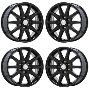 19" Buick Enclave Gloss Black wheels rims Factory OEM set 4131 EXCHANGE