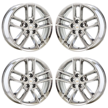 18" Chevrolet Impala Bright Chrome wheels rims Factory OEM set 5333 EXCHANGE