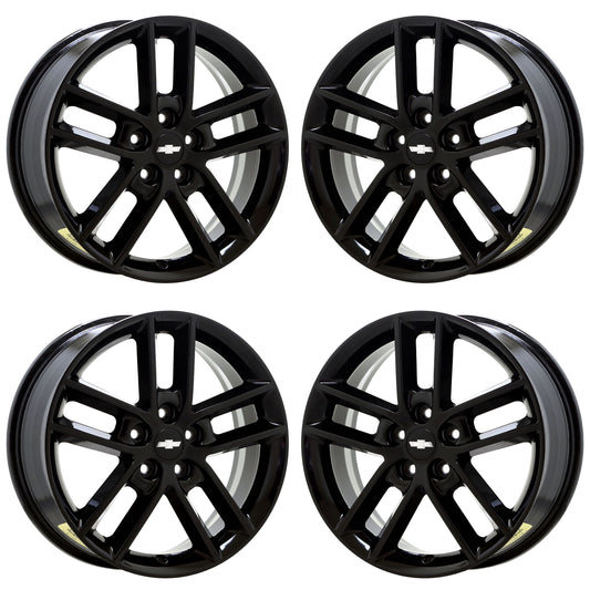 18" Chevrolet Impala Gloss Black wheels rims Factory OEM set 5333 EXCHANGE