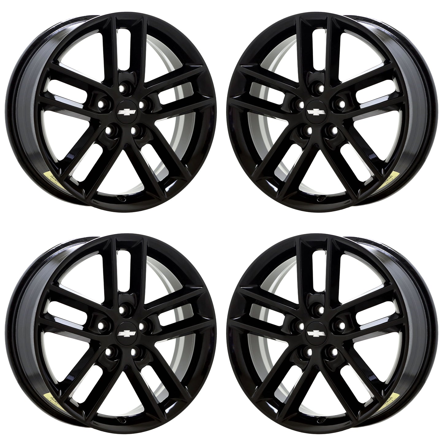 18" Chevrolet Impala Gloss Black wheels rims Factory OEM set 5333 EXCHANGE