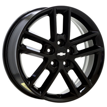 18" Chevrolet Impala Gloss Black wheels rims Factory OEM set 5333