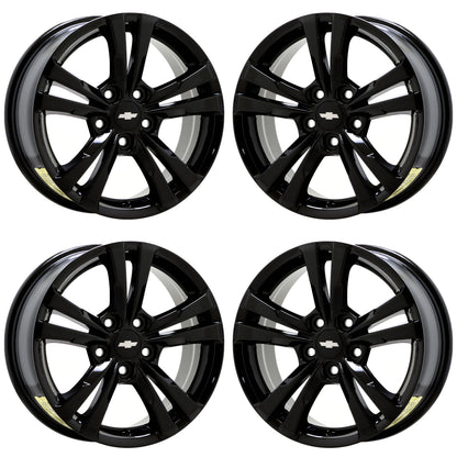 17" Chevrolet Equinox Gloss Black wheels rims Factory OEM set 5433 EXCHANGE