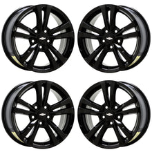 Load image into Gallery viewer, 17&quot; Chevrolet Equinox Gloss Black wheels rims Factory OEM set 5433
