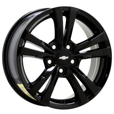 17" Chevrolet Equinox Gloss Black wheels rims Factory OEM set 5433