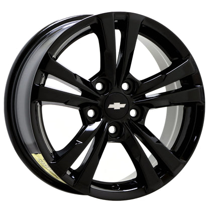17" Chevrolet Equinox Gloss Black wheels rims Factory OEM set 5433