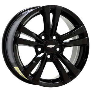 EXCHANGE 17" Chevrolet Equinox Gloss Black wheels rims Factory OEM set 5433