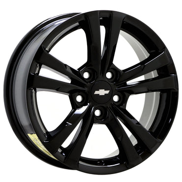 17" Chevrolet Equinox Gloss Black wheels rims Factory OEM set 5433