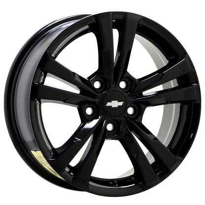 17" Chevrolet Equinox Gloss Black wheels rims Factory OEM set 5433