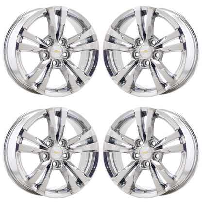 17" Chevrolet Equinox Bright Chrome wheels rims Factory OEM set 5433 EXCHANGE