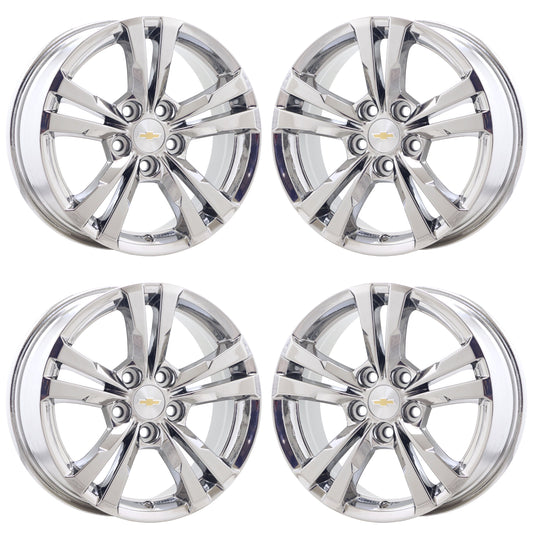 17" Chevrolet Equinox Bright Chrome wheels rims Factory OEM set 5433