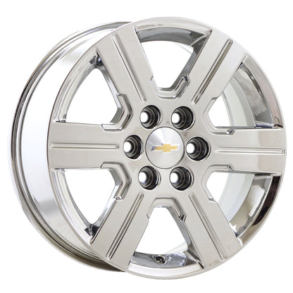 18" Chevrolet Traverse Bright Chrome wheels rims OEM set 5408 EXCHANGE