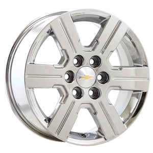 18" Chevrolet Traverse PVD Chrome wheels rims OEM set 5408