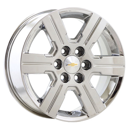 18" Chevrolet Traverse Bright Chrome wheels rims OEM set 5408 EXCHANGE