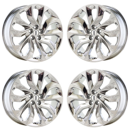 20" Lincoln Nautilus Bright Chrome wheels rims Factory OEM set 10493