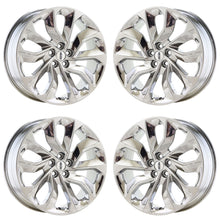 Load image into Gallery viewer, 20&quot; Lincoln Nautilus Bright Chrome wheels rims Factory OEM set 10493
