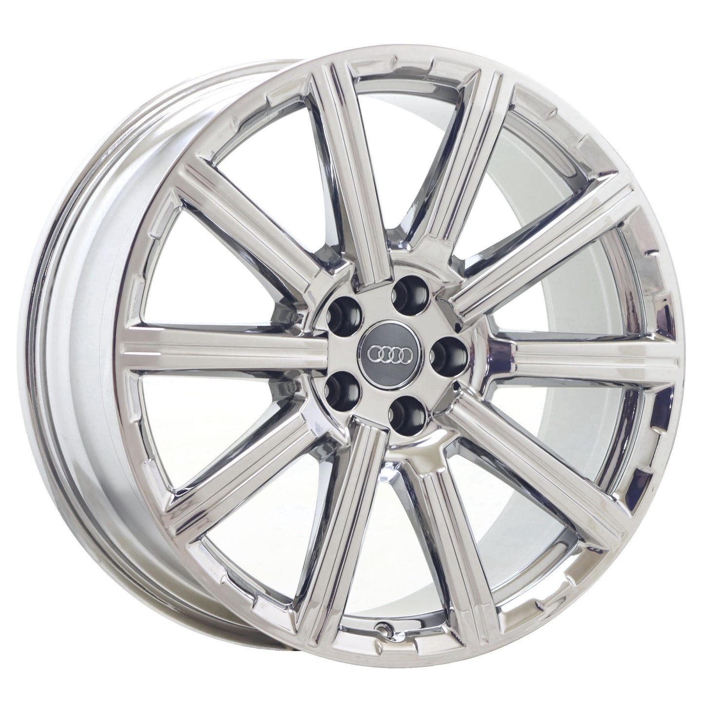 20" Audi Q7 Bright Chrome wheels rims Factory OEM Set 58988 EXCHANGE