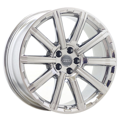 20" Audi Q7 Bright Chrome wheels rims Factory OEM Set 58988 EXCHANGE