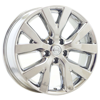 18" Nissan Murano Bright Chrome wheels rims Factory set 2011-2014 62562 EXCHANGE