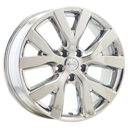 18" Nissan Murano Bright Chrome wheels rims Factory OEM set 62562