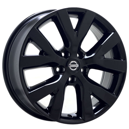 18" Nissan Murano Gloss Black wheels rims Factory OEM set 62562 EXCHANGE