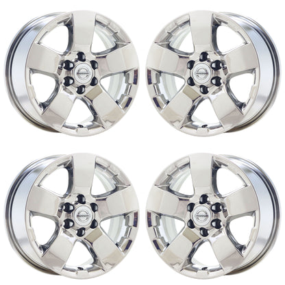16" Nissan Frontier Xterra Bright Chrome wheels rims Factory OEM 62510 EXCHANGE