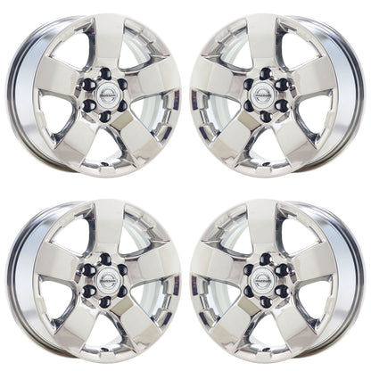 16" Nissan Frontier Xterra Bright Chrome wheels rims Factory OEM set 62510