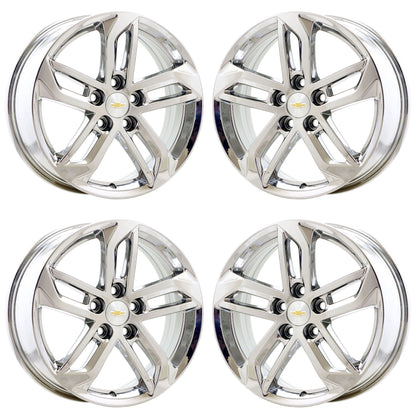 18" Chevrolet Equinox Bright Chrome wheels rims OEM set 5757 EXCHANGE