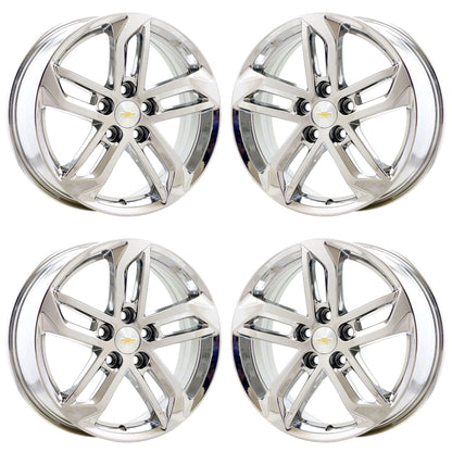 18" Chevrolet Equinox Bright Chrome wheels rims OEM set 5757 EXCHANGE