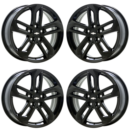 18" Chevrolet Equinox Gloss Black wheels rims OEM set 5757 EXCHANGE