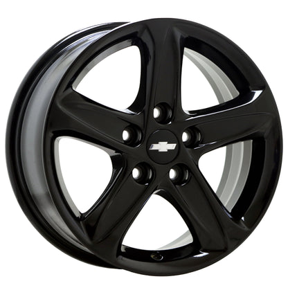 16" Chevrolet Malibu Gloss Black wheels rims Factory OEM set 5885 EXCHANGE
