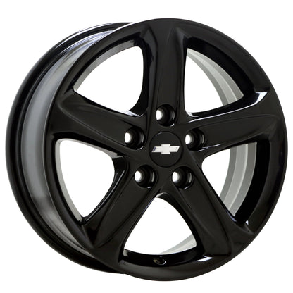 16" Chevrolet Malibu Gloss Black wheels rims Factory OEM set 5885 EXCHANGE