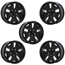Load image into Gallery viewer, 17&quot; Jeep Wrangler Gloss Black wheels rims Factory OEM Set5 9118
