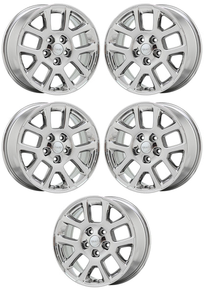 18" Jeep Gladiator Bright Chrome wheels rims Factory OEM 2020-2023 set5 9241