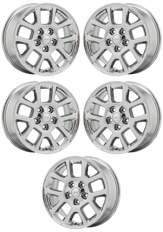 18" Jeep Gladiator Bright Chrome wheels rims Factory OEM 2020-2023 set5 9241
